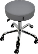 Krzesło obrotowe SIMPLE OFFICE LIGHT GREY PU