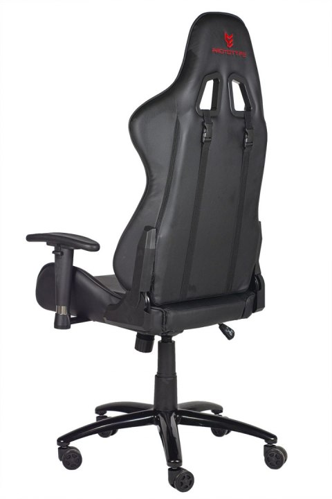 Fotel obrotowy gamingowy GTR BLACK PRO-XL Fotel obrotowy gamingowy GTR BLACK PRO-XL