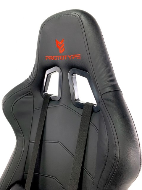 Fotel obrotowy gamingowy GTR BLACK PRO-XL Fotel obrotowy gamingowy GTR BLACK PRO-XL