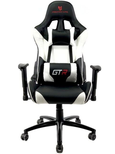 Fotel obrotowy gamingowy GTR WHITE XL Fotel obrotowy gamingowy GTR WHITE XL