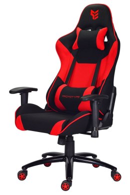 Fotel obrotowy gamingowy GTS RED FABRIC XL