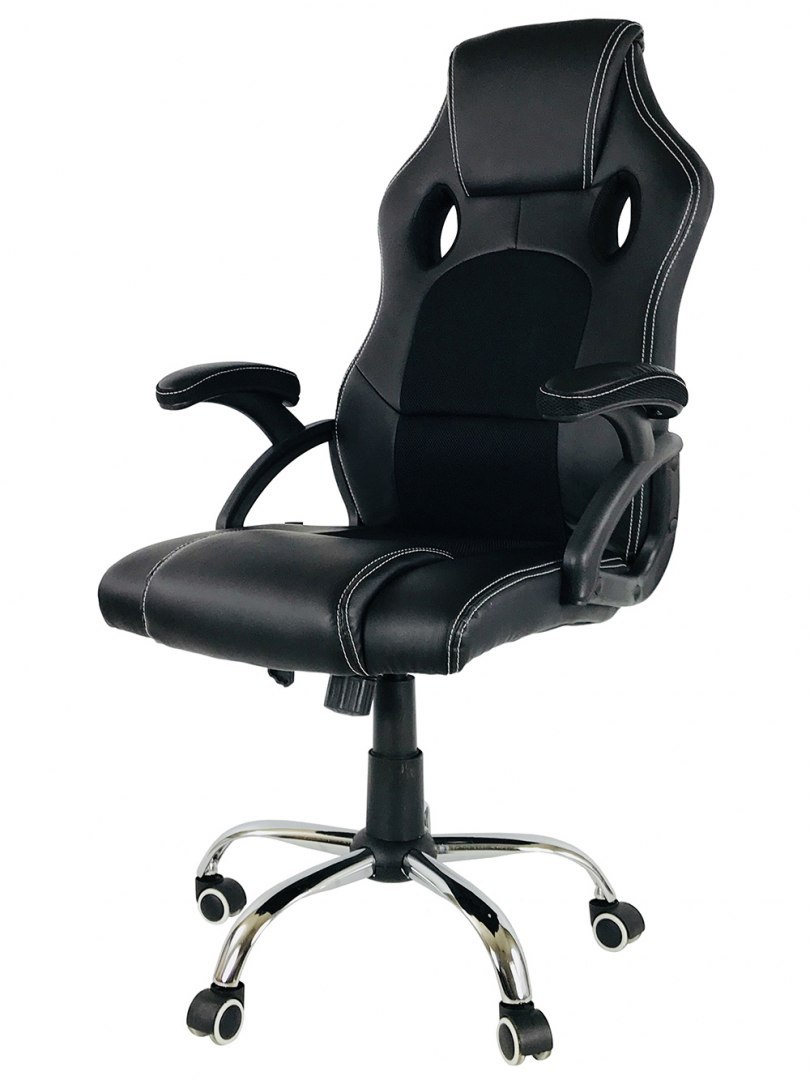 Fotel obrotowy do biurka CARRERA PRO BLACK Fotel obrotowy do biurka CARRERA PRO BLACK