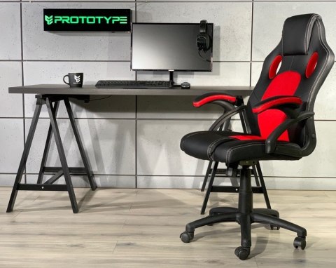 Fotel obrotowy do biurka CARRERA M ST RED PU Fotel obrotowy do biurka CARRERA M ST RED PU