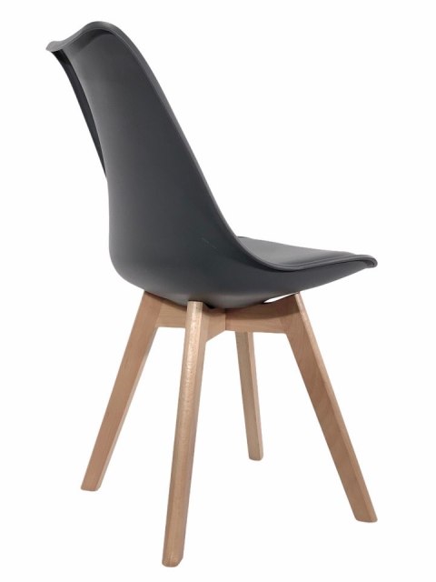 Krzesło skandynawskie MONZA DARK GREY Pro Krzesło skandynawskie MONZA DARK GREY Pro