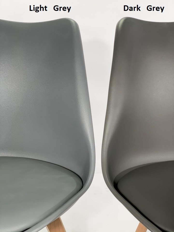 Krzesło skandynawskie MONZA PRO DARK GREY Krzesło skandynawskie MONZA PRO DARK GREY