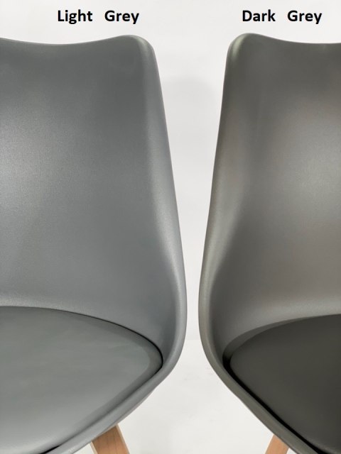 Krzesło skandynawskie MONZA DARK GREY Pro Krzesło skandynawskie MONZA DARK GREY Pro