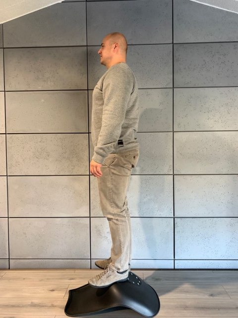 Krzesło skandynawskie MONZA DARK GREY Krzesło skandynawskie MONZA DARK GREY