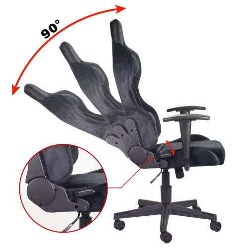 Fotel obrotowy gamingowy DIAVEL ALCANTARA PRO-XL Fotel obrotowy gamingowy DIAVEL ALCANTARA PRO-XL