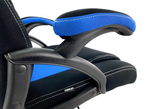 Fotel obrotowy do biurka CARRERA M BLUE FABRIC Fotel obrotowy do biurka CARRERA M BLUE FABRIC