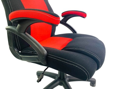 Fotel obrotowy do biurka CARRERA M ST RED FABRIC Fotel obrotowy do biurka CARRERA M ST RED FABRIC