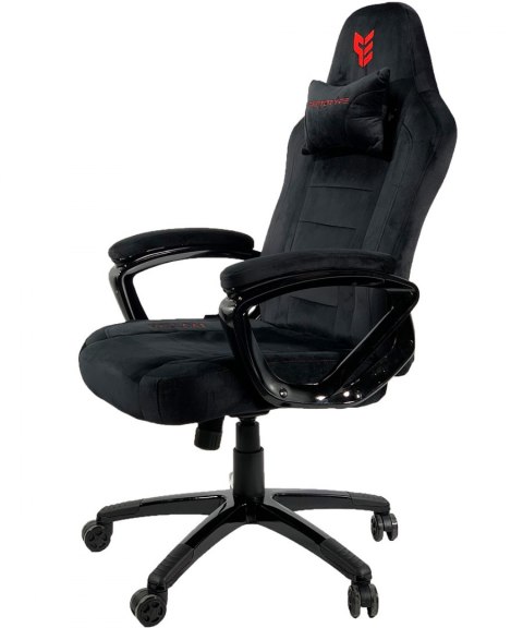 Ergonomiczny fotel obrotowy do biurka, biura, gabinetu, dla gracza HELLCAT ALCANTARA Ergonomiczny fotel obrotowy do biurka, biura, gabinetu, dla gracza HELLCAT ALCANTARA