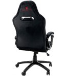 Ergonomiczny fotel obrotowy do biurka, biura, gabinetu, dla gracza HELLCAT ALCANTARA