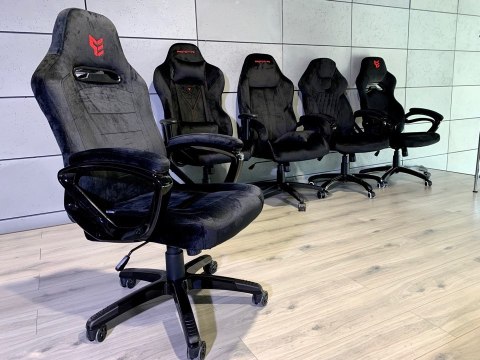 Fotel obrotowy do biurka HELLCAT ALCANTARA Fotel obrotowy do biurka HELLCAT ALCANTARA