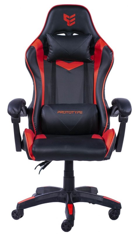 Fotel obrotowy gamingowy HERO RED PU Fotel obrotowy gamingowy HERO RED PU
