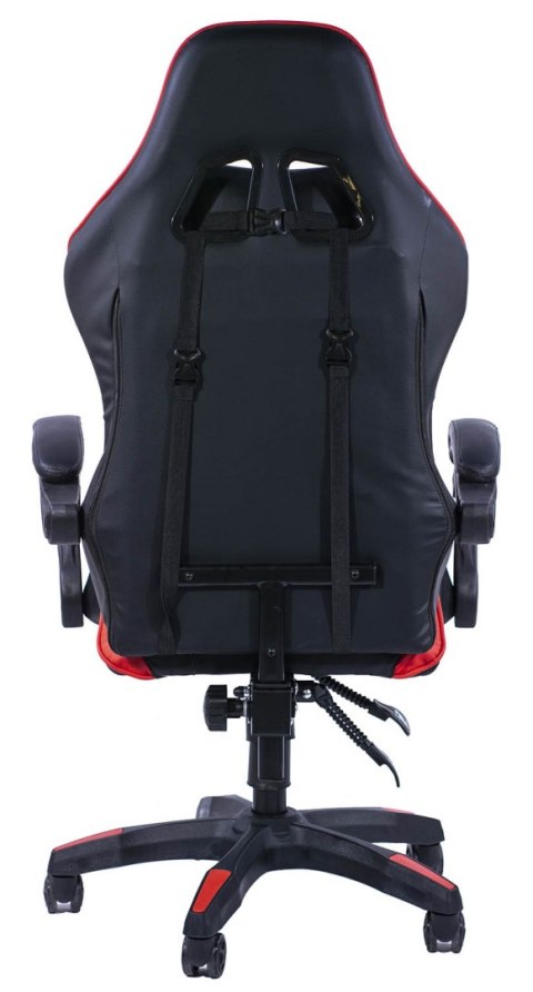 Fotel obrotowy gamingowy HERO RED PU Fotel obrotowy gamingowy HERO RED PU