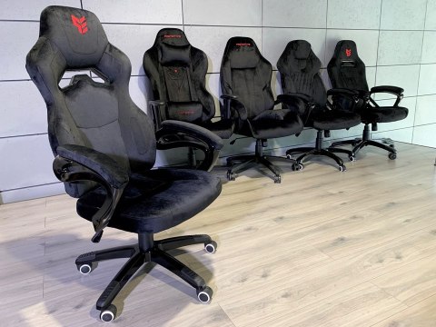 Fotel obrotowy do biurka REVENTON ALCANTARA Fotel obrotowy do biurka REVENTON ALCANTARA