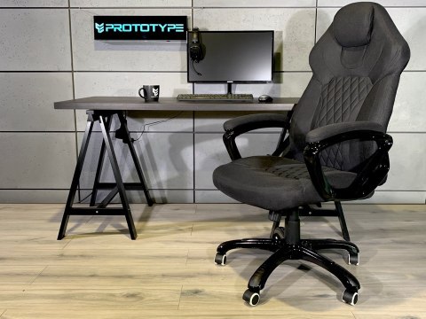 Fotel obrotowy do biurka SPIDER BLACK FABRIC Fotel obrotowy do biurka SPIDER BLACK FABRIC