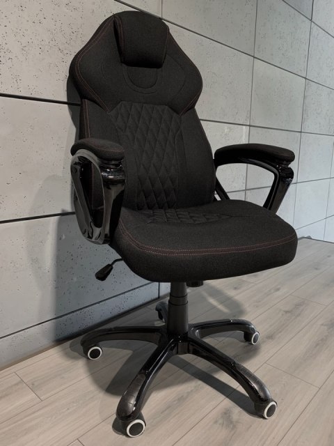 Fotel obrotowy do biurka SPIDER BLACK FABRIC Fotel obrotowy do biurka SPIDER BLACK FABRIC