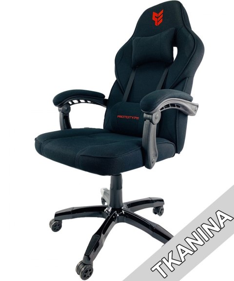 Fotel obrotowy do biurka TITAN BLACK FABRIC BASIC SPC Fotel obrotowy do biurka TITAN BLACK FABRIC BASIC SPC