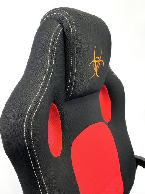 Fotel obrotowy do biurka CARRERA M RED FABRIC Fotel obrotowy do biurka CARRERA M RED FABRIC