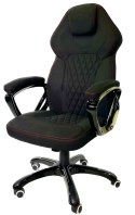 Fotel obrotowy do biurka SPIDER BLACK FABRIC SPC