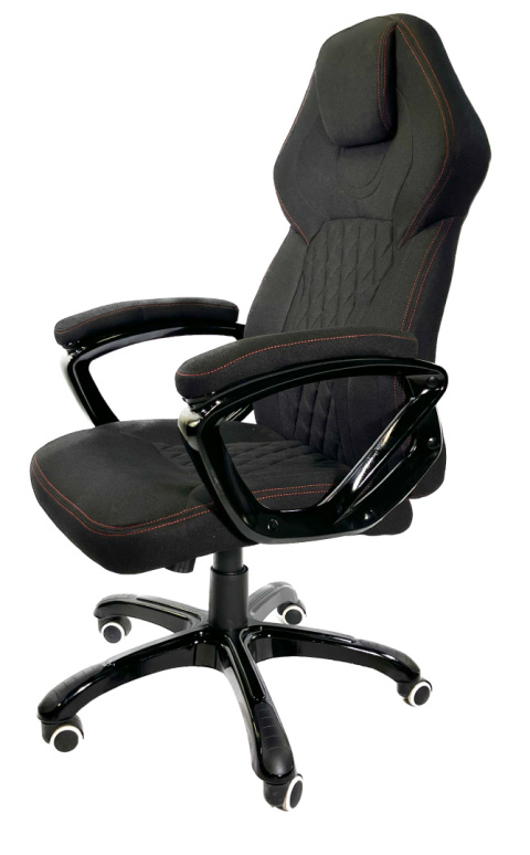 Fotel obrotowy do biurka SPIDER BLACK FABRIC Fotel obrotowy do biurka SPIDER BLACK FABRIC