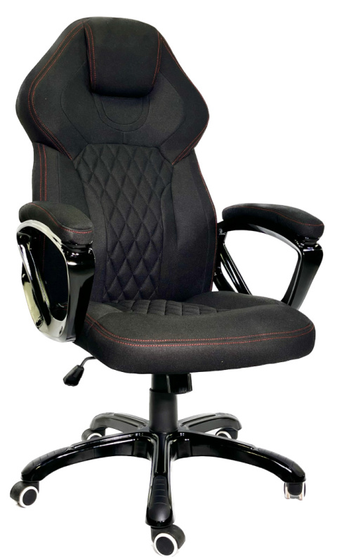 Fotel obrotowy do biurka SPIDER BLACK FABRIC Fotel obrotowy do biurka SPIDER BLACK FABRIC