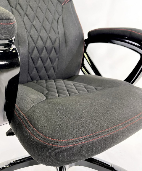 Fotel obrotowy do biurka SPIDER BLACK FABRIC Fotel obrotowy do biurka SPIDER BLACK FABRIC