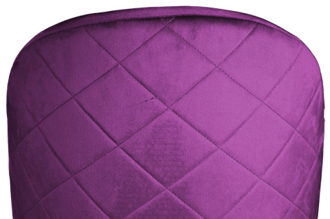 Krzesło tapicerowane GLORIA PURPLE VELVET Krzesło tapicerowane GLORIA PURPLE VELVET
