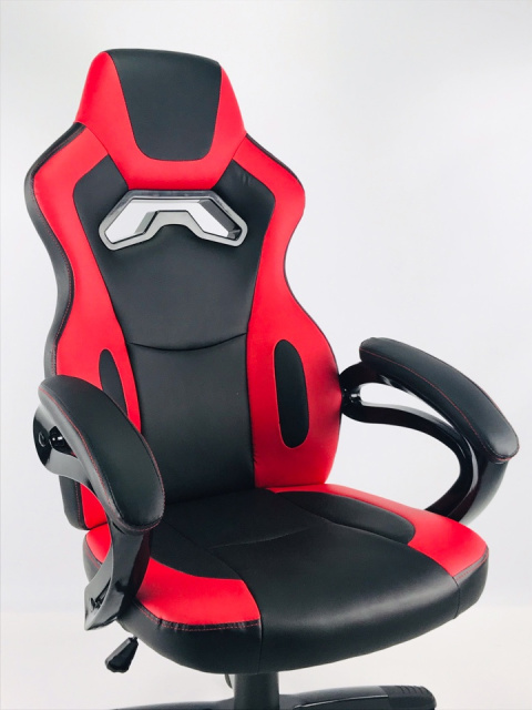 Fotel obrotowy do biurka REVENTON RED PU Fotel obrotowy do biurka REVENTON RED PU