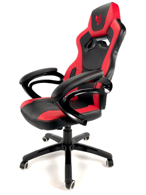 Fotel obrotowy do biurka REVENTON RED PU Fotel obrotowy do biurka REVENTON RED PU