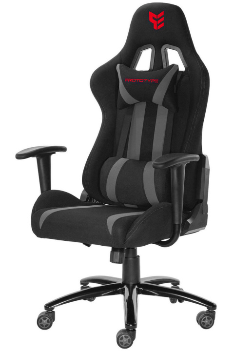 Fotel obrotowy gamingowy WARRIOR GREY PRO-XL Fotel obrotowy gamingowy WARRIOR GREY PRO-XL