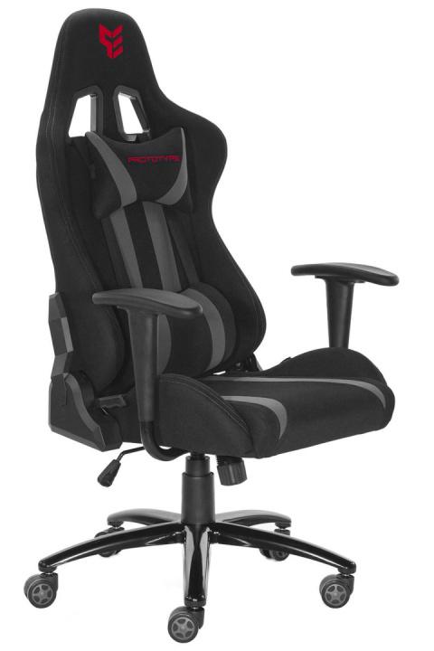 Fotel obrotowy gamingowy WARRIOR GREY PRO-XL Fotel obrotowy gamingowy WARRIOR GREY PRO-XL