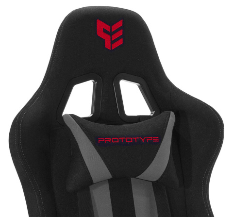Fotel obrotowy gamingowy WARRIOR GREY PRO-XL Fotel obrotowy gamingowy WARRIOR GREY PRO-XL