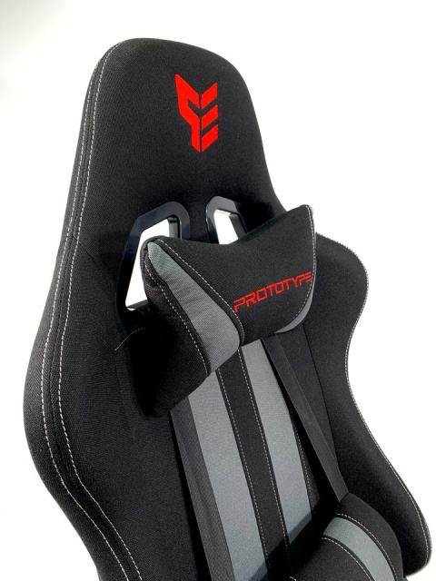 Fotel obrotowy gamingowy WARRIOR GREY PRO-XL Fotel obrotowy gamingowy WARRIOR GREY PRO-XL