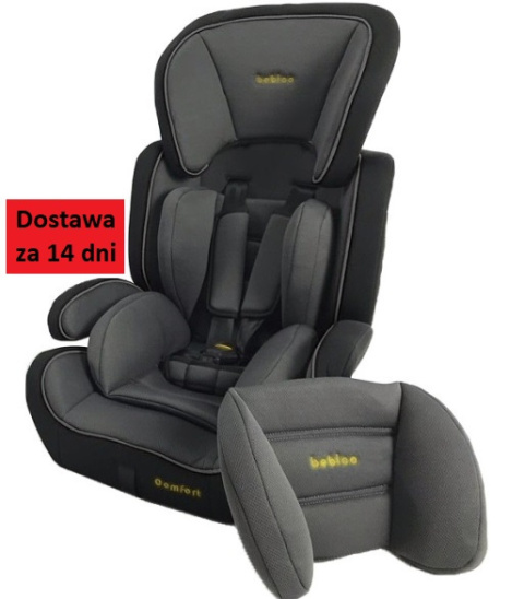 Fotelik samochodowy Bebico COMFORT GREY 9-36 kg Fotelik samochodowy Bebico COMFORT GREY 9-36 kg