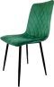 Krzesło tapicerowane SORANO VELVET GREEN