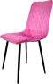Krzesło tapicerowane SORANO VELVET PINK
