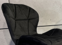 Krzesło obrotowe VASTO OFFICE BLACK VELVET