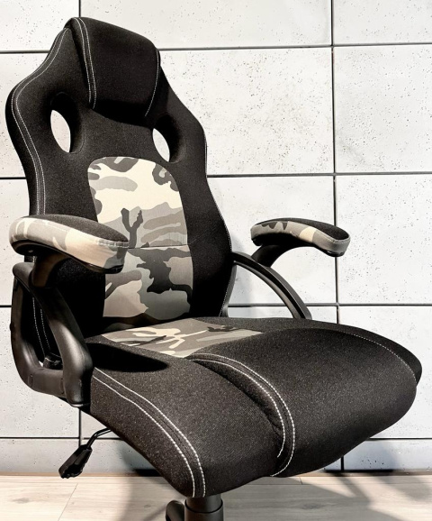 Fotel obrotowy do biurka CARRERA L ARMY FABRIC Fotel obrotowy do biurka CARRERA L ARMY FABRIC