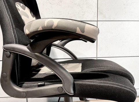 Fotel obrotowy do biurka CARRERA L ARMY FABRIC Fotel obrotowy do biurka CARRERA L ARMY FABRIC