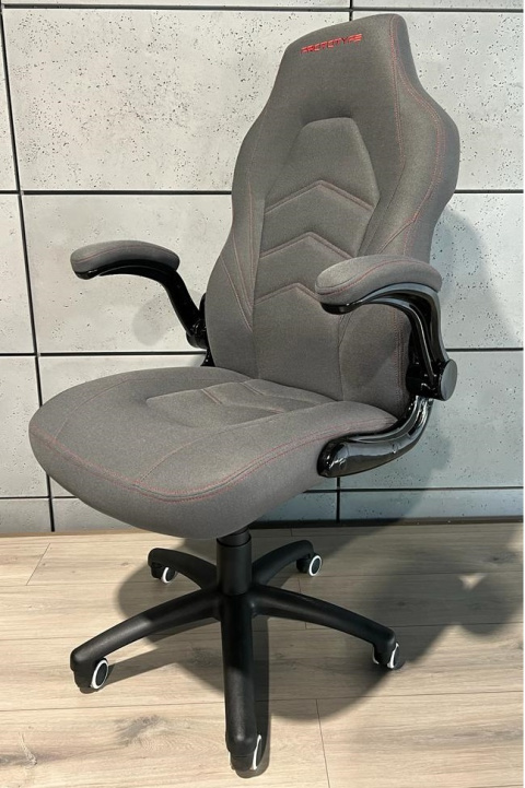 Fotel obrotowy do biurka HYPER GREY FABRIC Fotel obrotowy do biurka HYPER GREY FABRIC