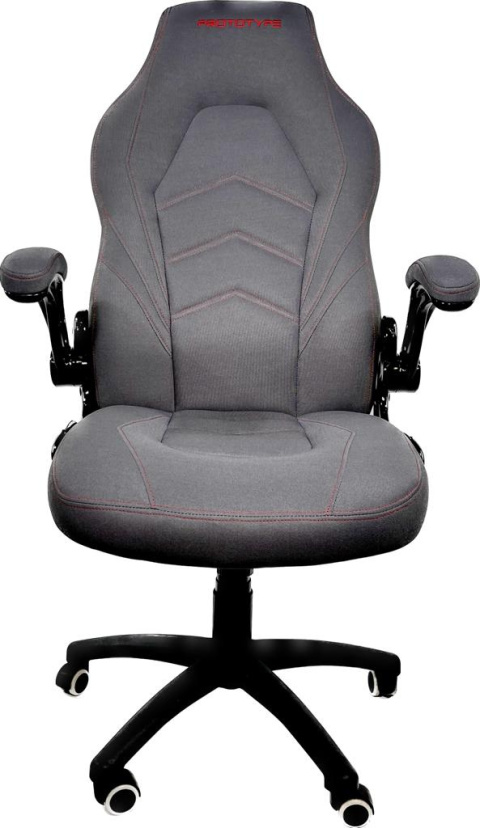 Fotel obrotowy do biurka HYPER GREY FABRIC Fotel obrotowy do biurka HYPER GREY FABRIC