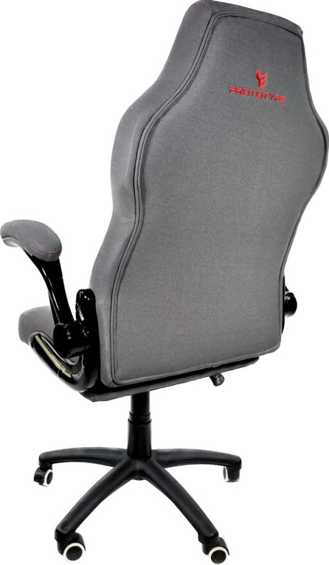 Fotel obrotowy do biurka HYPER GREY FABRIC Fotel obrotowy do biurka HYPER GREY FABRIC