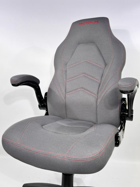 Fotel obrotowy do biurka HYPER GREY FABRIC Fotel obrotowy do biurka HYPER GREY FABRIC