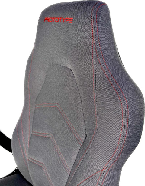 Fotel obrotowy do biurka HYPER GREY FABRIC Fotel obrotowy do biurka HYPER GREY FABRIC