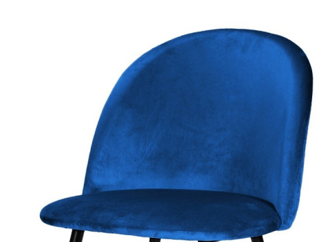 Krzesło barowe GLORIA SMILE VELVET NICE hoker Krzesło barowe GLORIA SMILE VELVET NICE hoker
