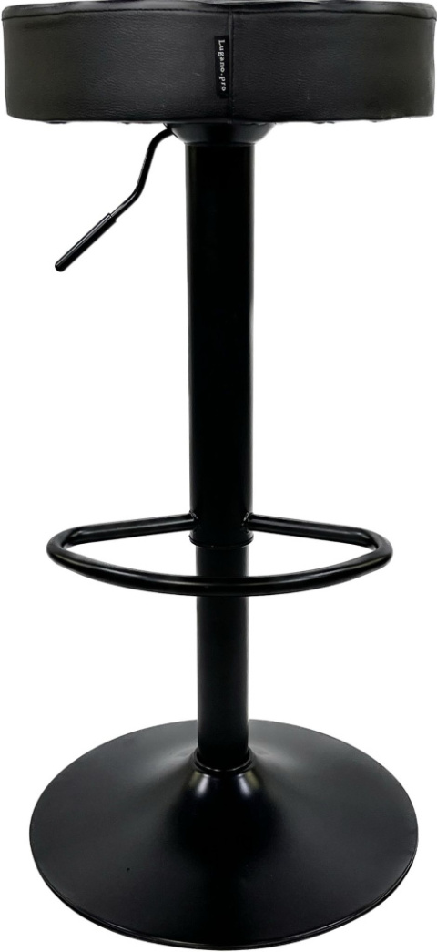 Krzesło barowe SMILE BAR BLACK PU hoker Krzesło barowe SMILE BAR BLACK PU hoker