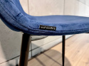 Krzesło tapicerowane CARO VELVET BLUE