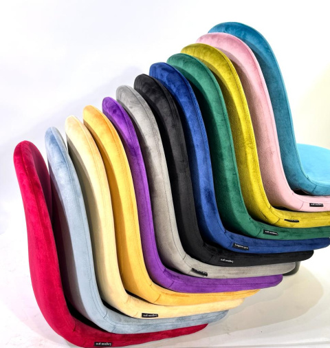 Krzesło tapicerowane GIULIA IVORY VELVET Krzesło tapicerowane GIULIA IVORY VELVET